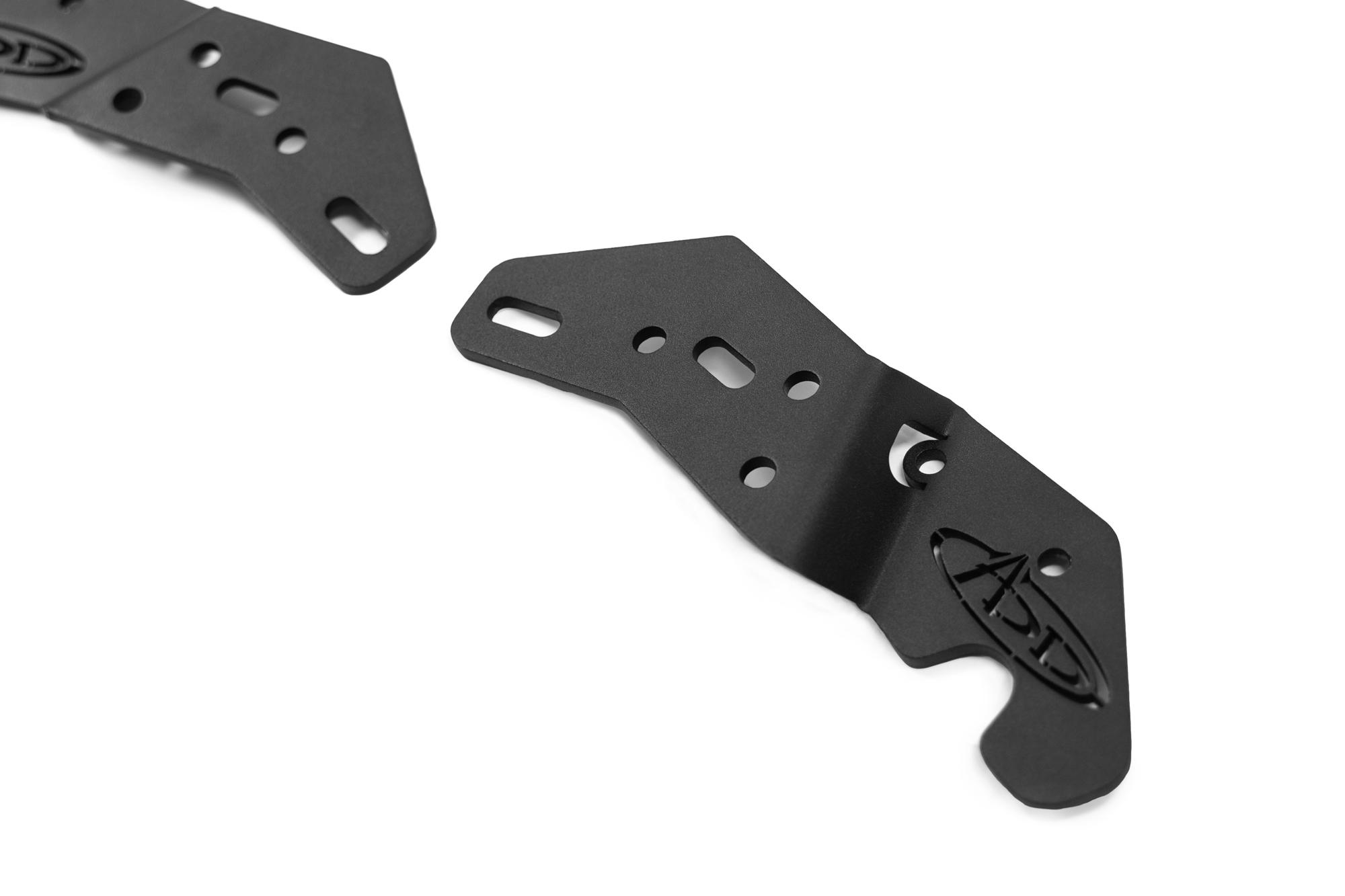 Addictive Desert Designs 2021-2023 Ford Bronco & Bronco Raptor Dual Ditch Light Brackets - AC2301801NA