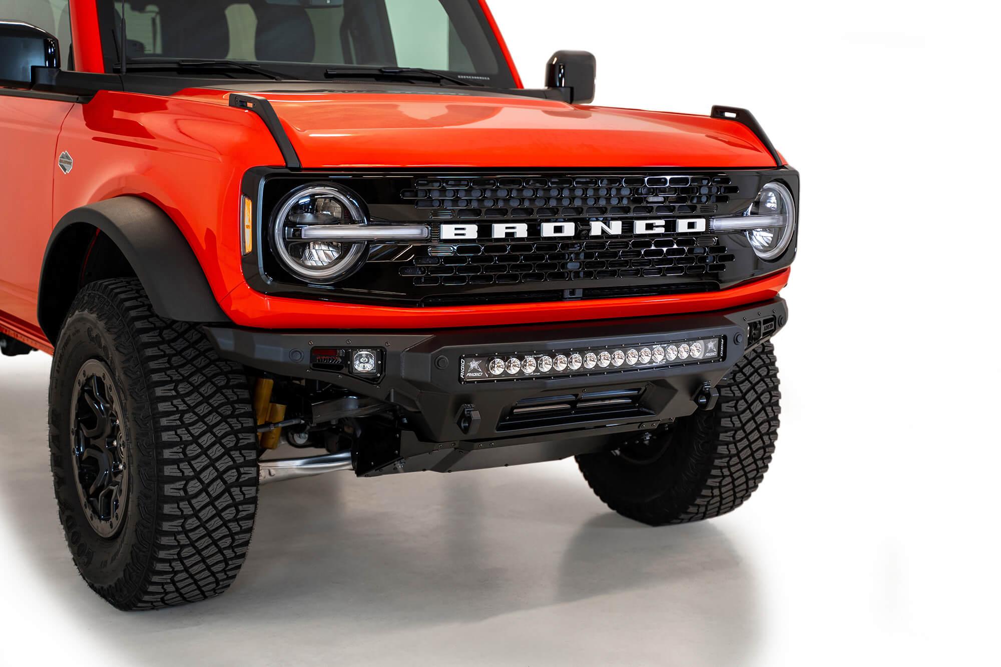 Addictive Desert Designs 2021 - 2023 Ford Bronco Stealth Fighter Front Bumper - F230142210103