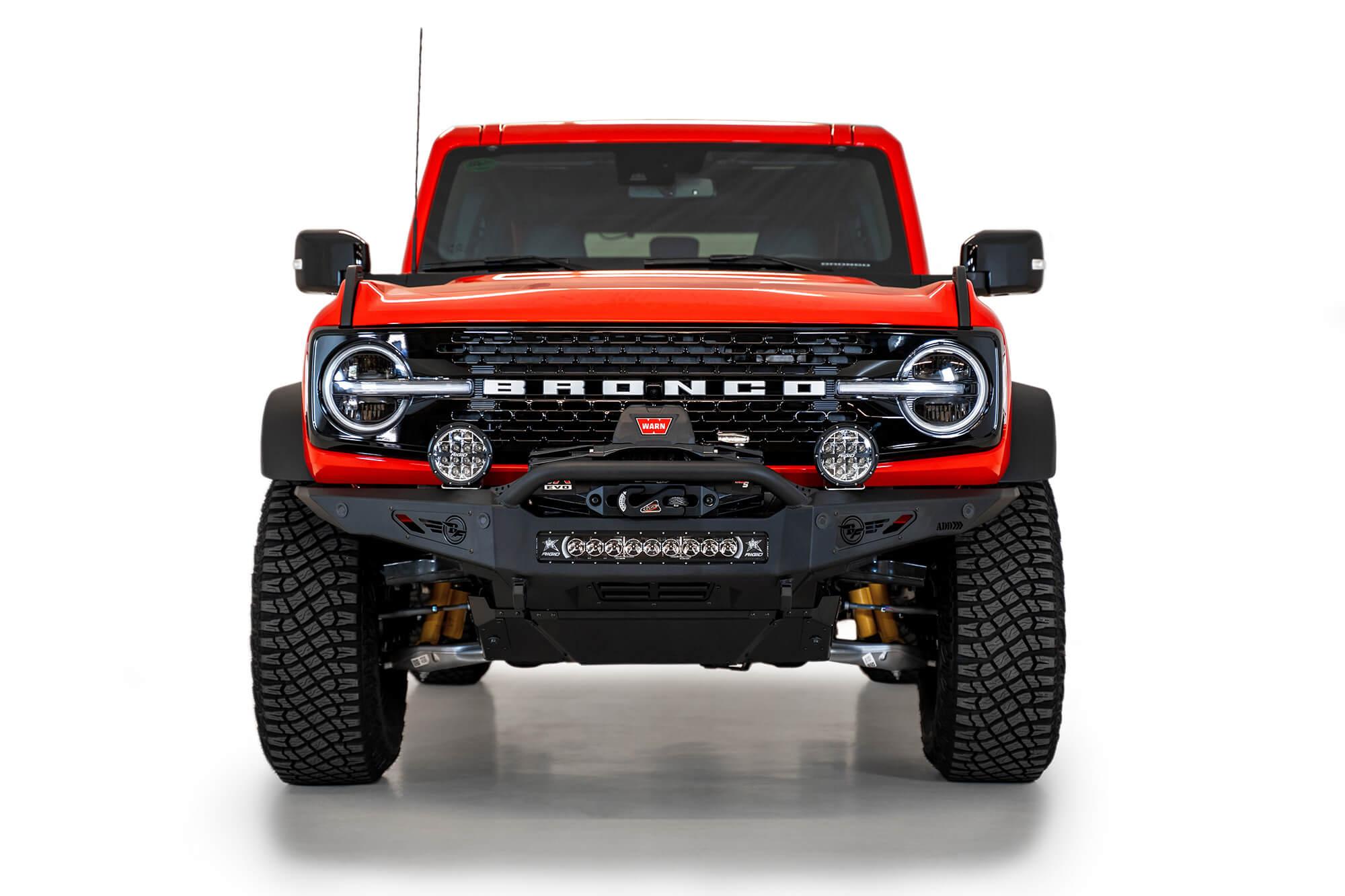 Addictive Desert Designs 2021 - 2023 Ford Bronco Rock Fighter Front Bumper - F230181060103