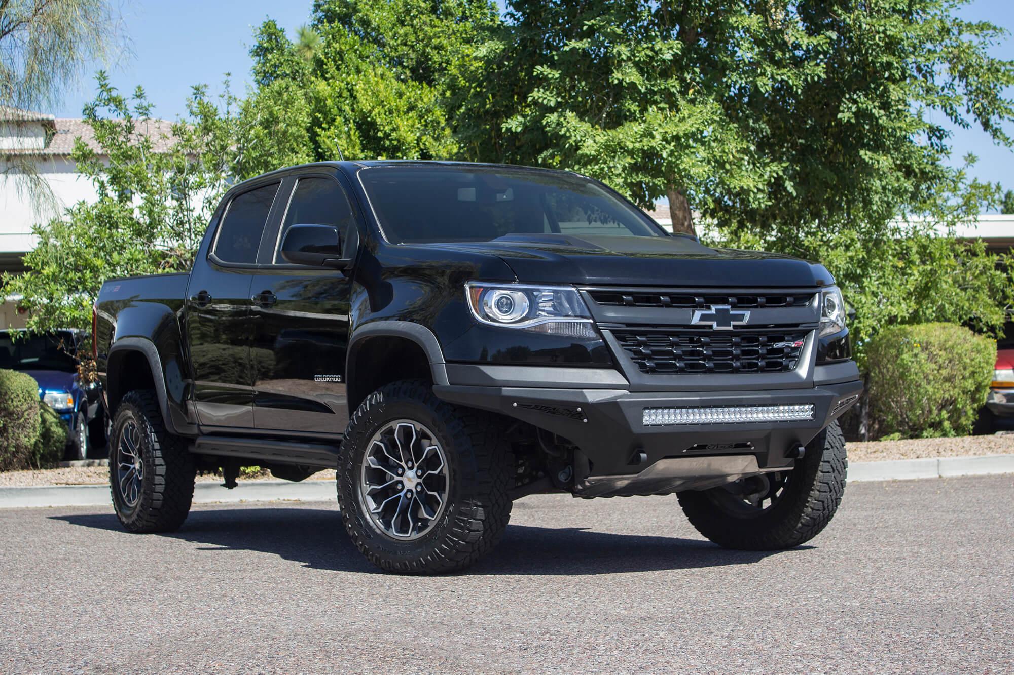 Addictive Desert Designs 2017 - 2020 Chevy Colorado ZR2 Stealth Fighter Front Bumper - F371192740103