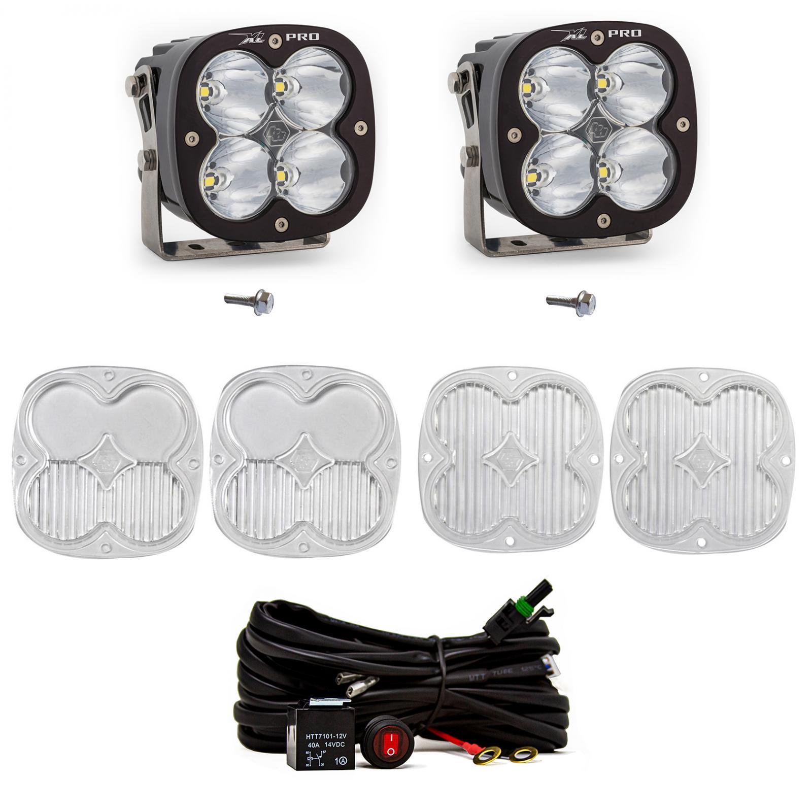 Baja Designs Bronco A Piller Light Kit 21-Up Ford Bronco XL Pro Sport Baja Designs - 447752