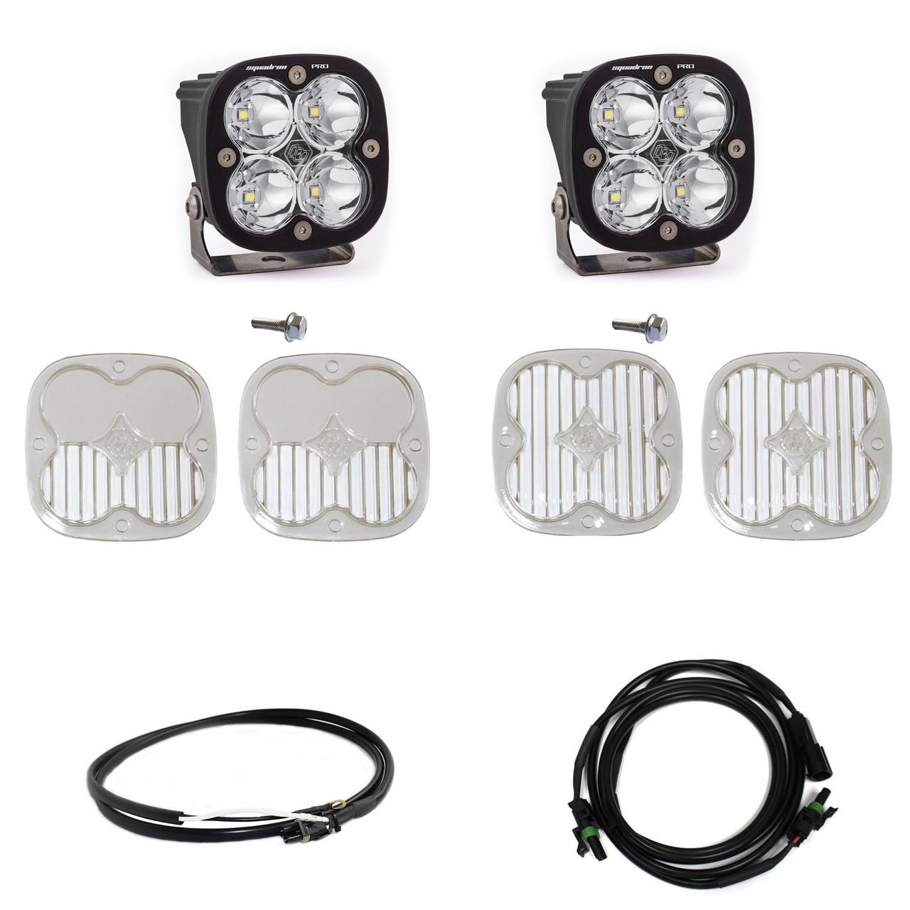 Baja Designs Bronco A Piller Light Kit 21-Up Ford Bronco Squadron Pro Spotr Baja Designs - 447754