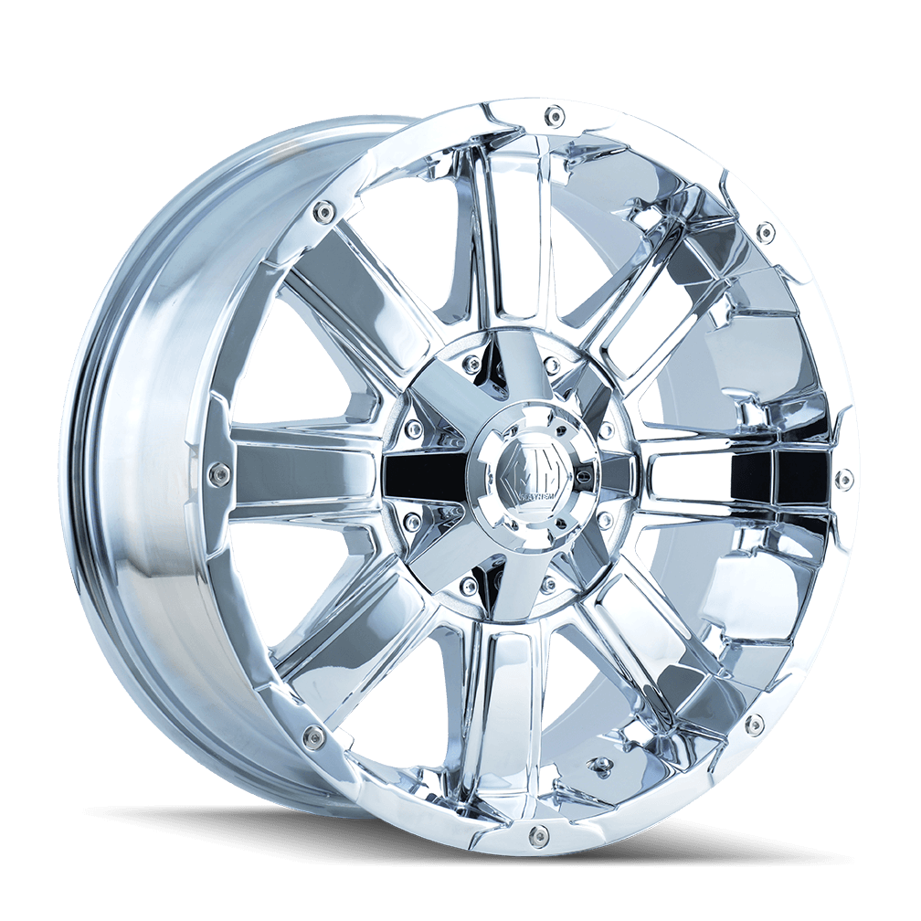 Mayhem Chaos 8030 Chrome 20X12 8-180 -44Mm 124.1Mm - 8030-2278C