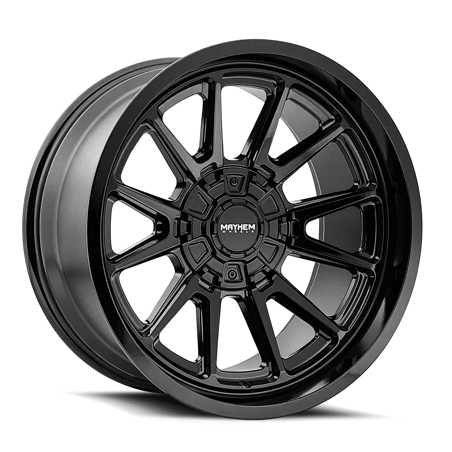 Mayhem Intrepid 8116 Gloss Black 20X9 8-180 0Mm 124.1Mm - 8116-2978B