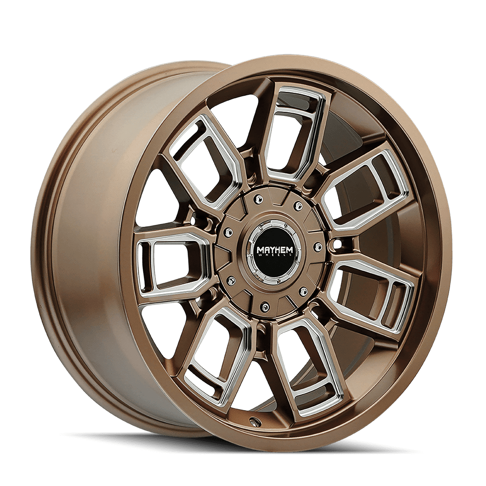 Mayhem Ordinance 8118 Matte Bronze/Milled 20X9 5-127/5-139.7 0Mm 87.1Mm - 8118-2952Mz