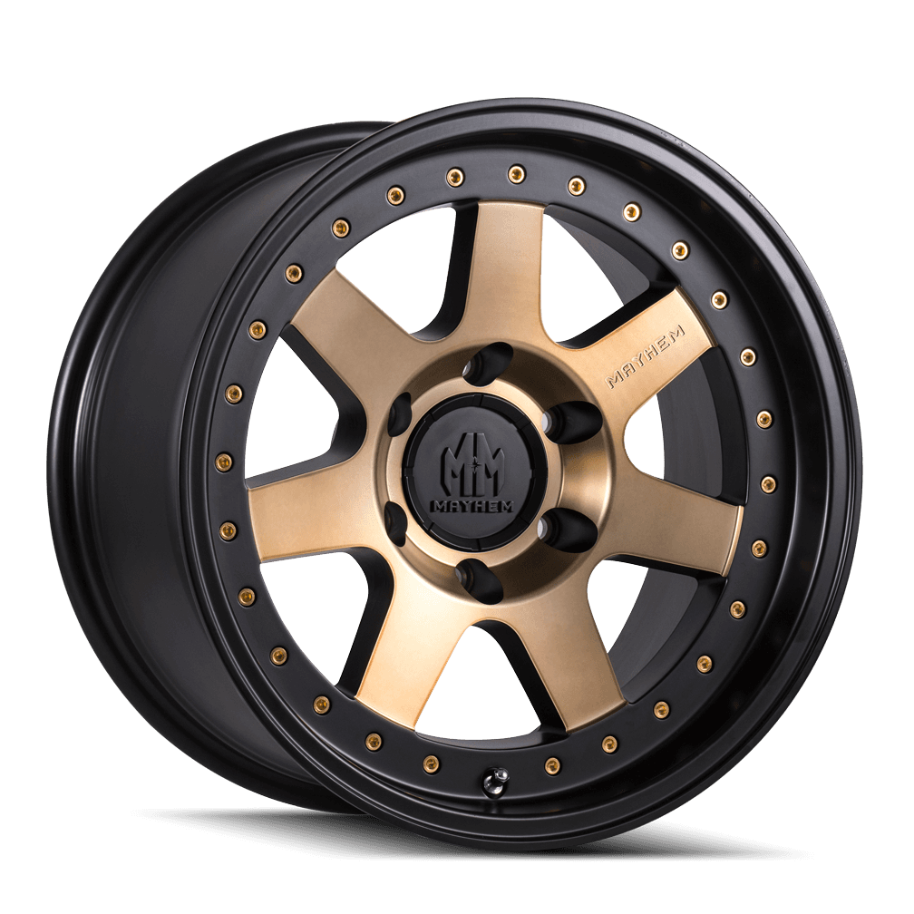 Mayhem Prodigy 8300 Matte Black W/Bronze Tint 20X9 6-135 0Mm 87.1Mm - 8300-2936Tz