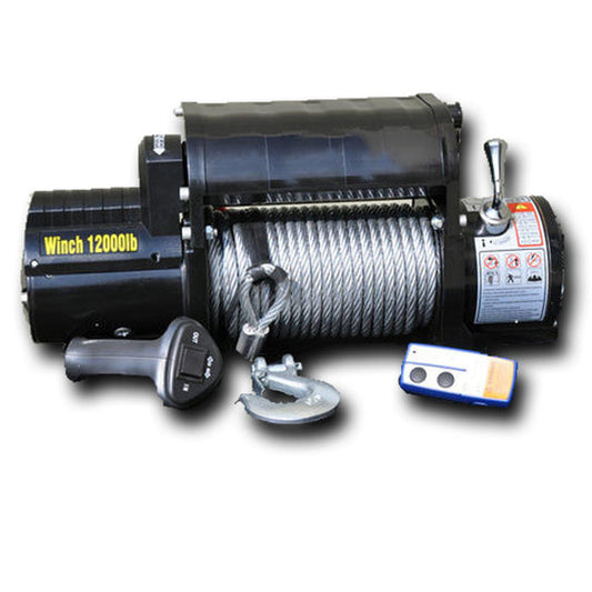 12,000 lbs. Winch | Steel Rope