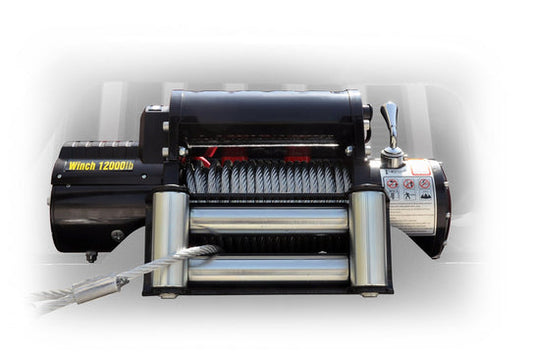 12,000 lbs. Winch | Steel Rope