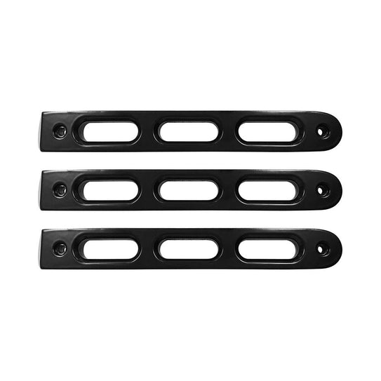 2007-2018 Jeep JK 2 Door Handle Inserts | 3 pcs | Black