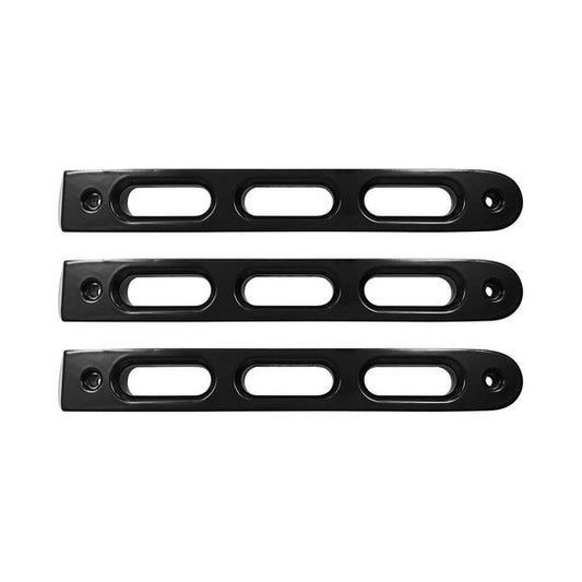 2007-2018 Jeep JK 2 Door Handle Inserts | 3 pcs | Black
