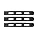 2007-2018 Jeep JK 2 Door Handle Inserts | 3 pcs | Black