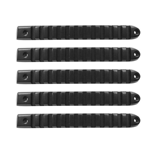 2007-2018 Jeep JK 4 Door Handle Inserts | 5 pcs | Black