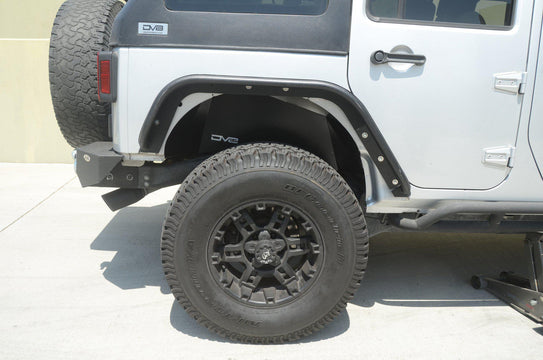 2007-2018 Jeep JK Rear Inner Fenders | Black