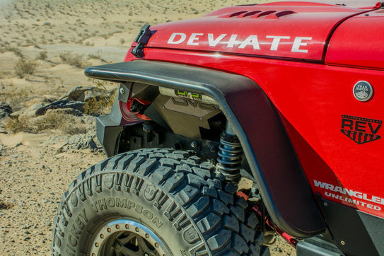2007-2018 Jeep JK Wide Fender Flares | Front & Rear