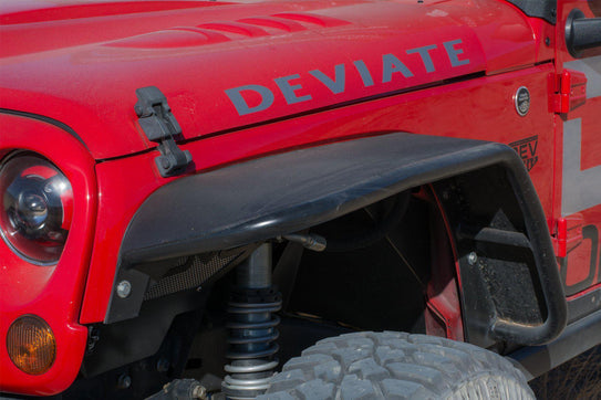 2007-2018 Jeep JK Wide Fender Flares | Front & Rear