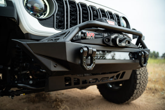 2007-2025 Jeep Wrangler JK/JL & Gladiator JT | FS-1 Series Stubby Front Bumper