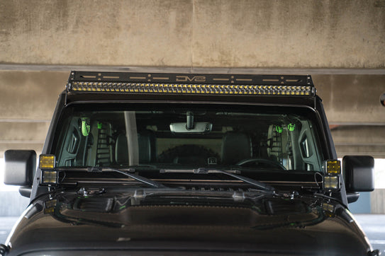 2018-2025 Jeep Wrangler JL & Gladiator JT | A-Pillar Dual Light Pod Mounts
