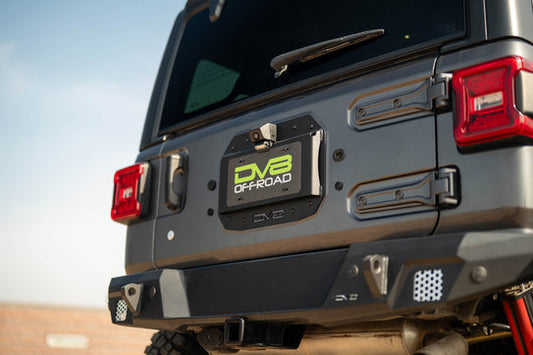 2018-2025 Jeep Wrangler JL Spare Tire Delete w/ Camera Holder