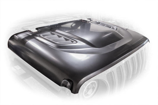 2018-2025 Jeep JL & 2020-2025 JT Rubicon Replica Hood