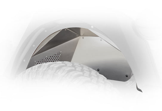 2018-2023 Jeep JL Rear Inner Fenders | Black