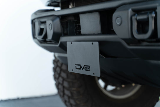 2021-2025 Ford Bronco | Capable Bumper Front License Plate Mount