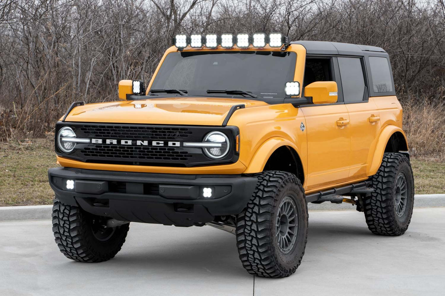 SS5 Windshield CrossLink Lightbar Kit for 2021-2025 Ford Bronco