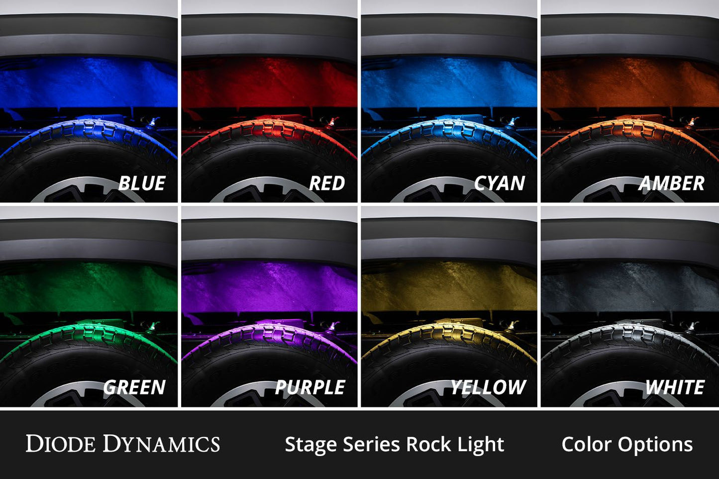 Stage Series RGBW LED Rock Light (Single)