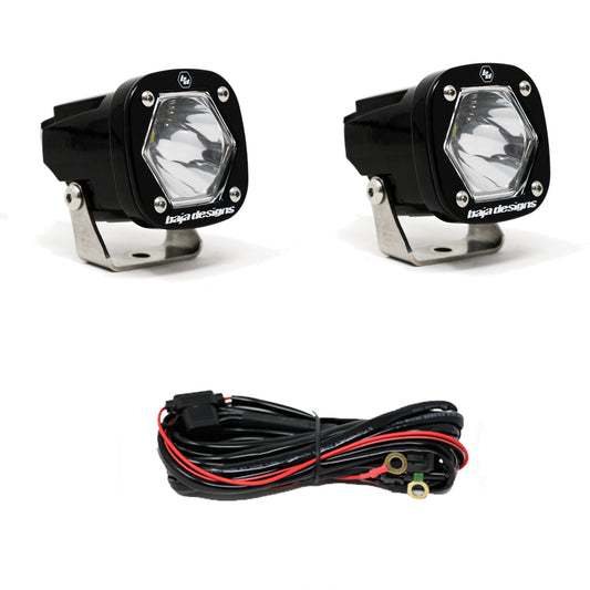 S1 Spot LED Light with Mounting Bracket Pair