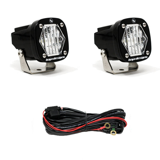 S1 Spot LED Light with Mounting Bracket Pair