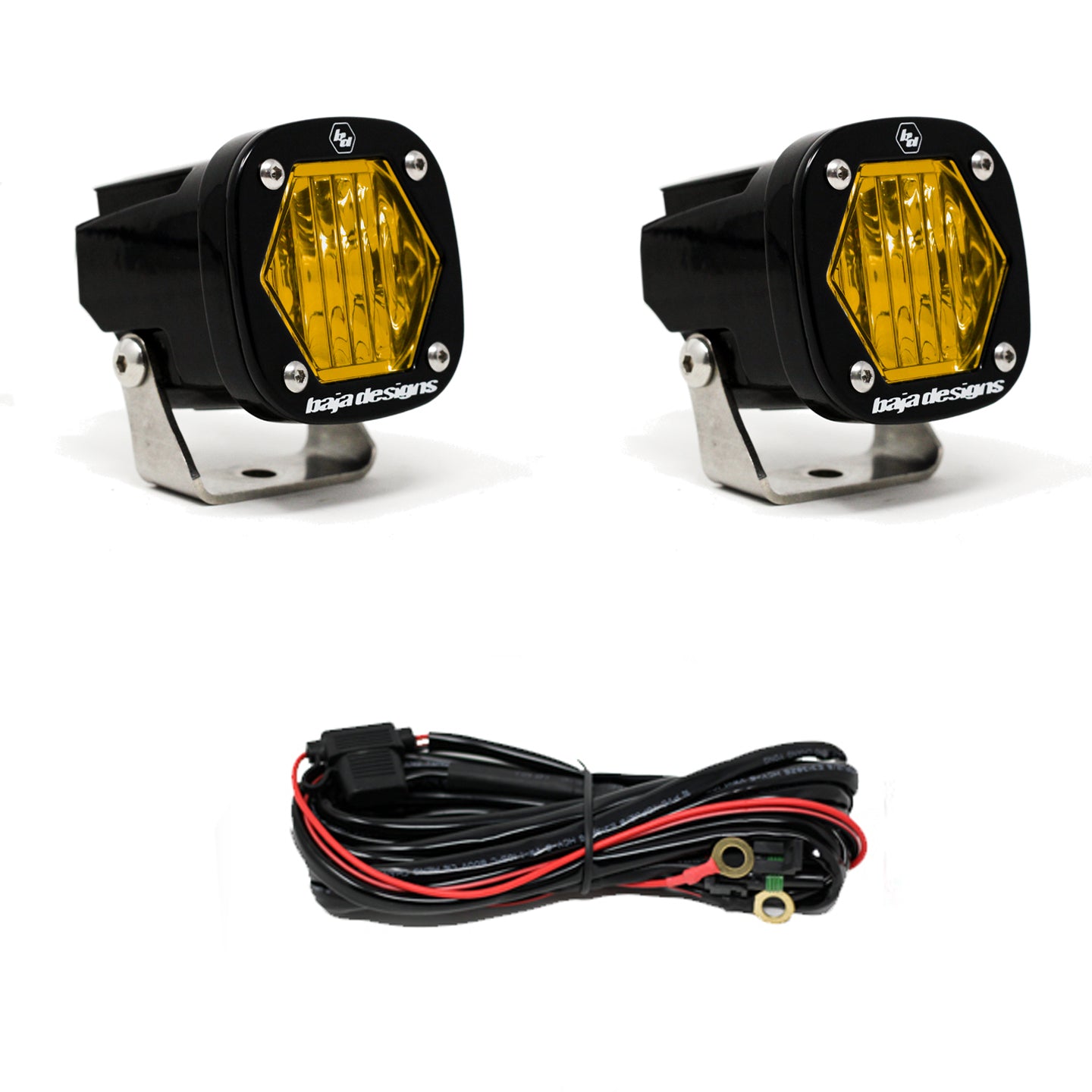S1 Spot LED Light with Mounting Bracket Pair