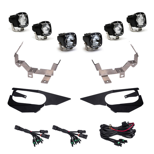 Kawasaki Teryx KRX S1 "Unlimited" LED/Laser Headlight Kit