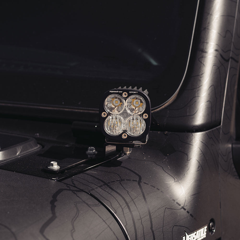 Jeep JL/JT Squadron Sport A-Pillar Light Kit