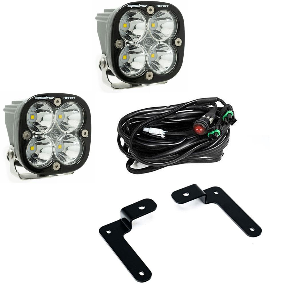 Jeep JL/JT Squadron Sport A-Pillar Light Kit