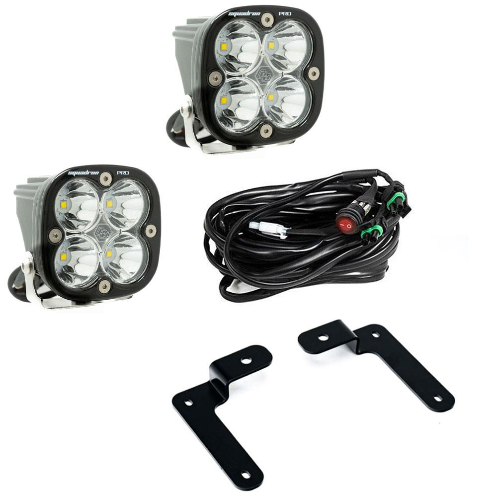 Jeep JL/JT Squadron Pro A-Pillar Light Kit