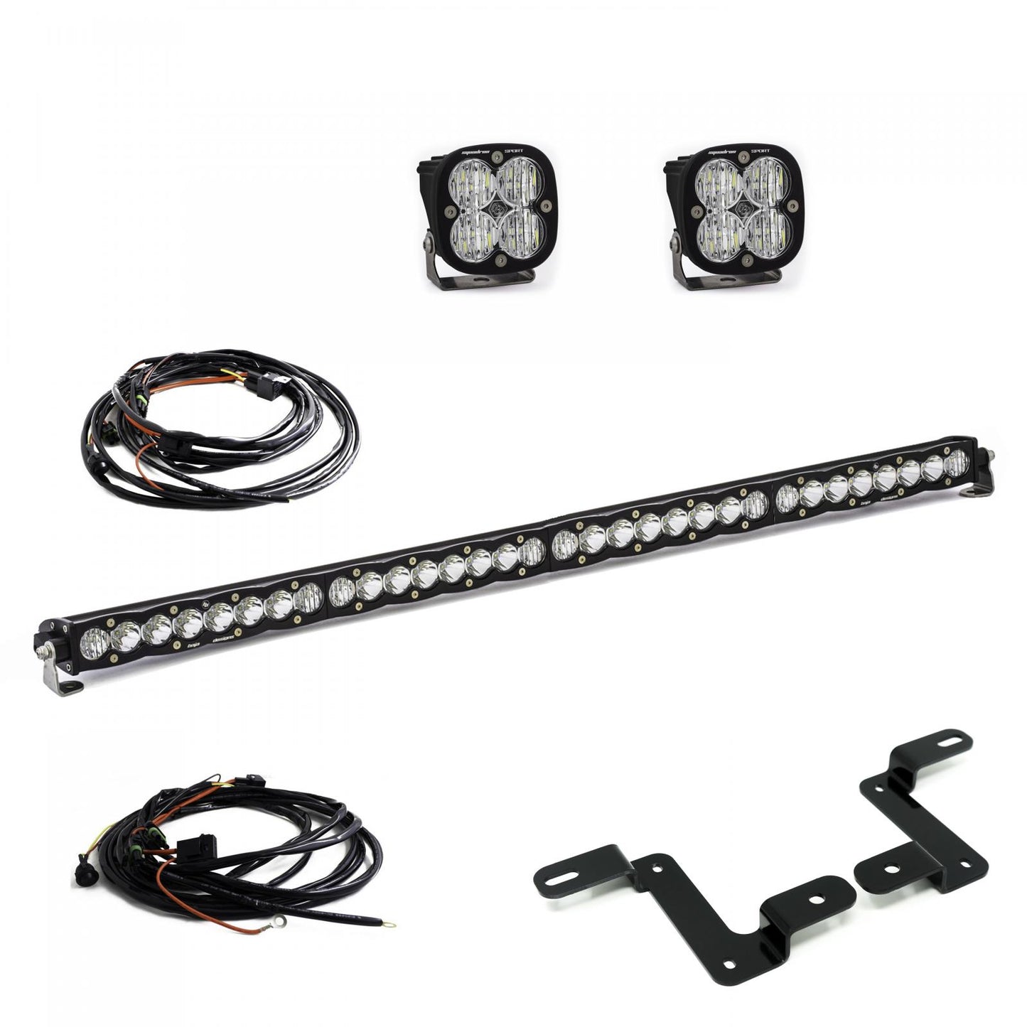 Jeep JL/JT Squadron Sport/S8 40 Inch A-Pillar/Cowl Mount Light Kit