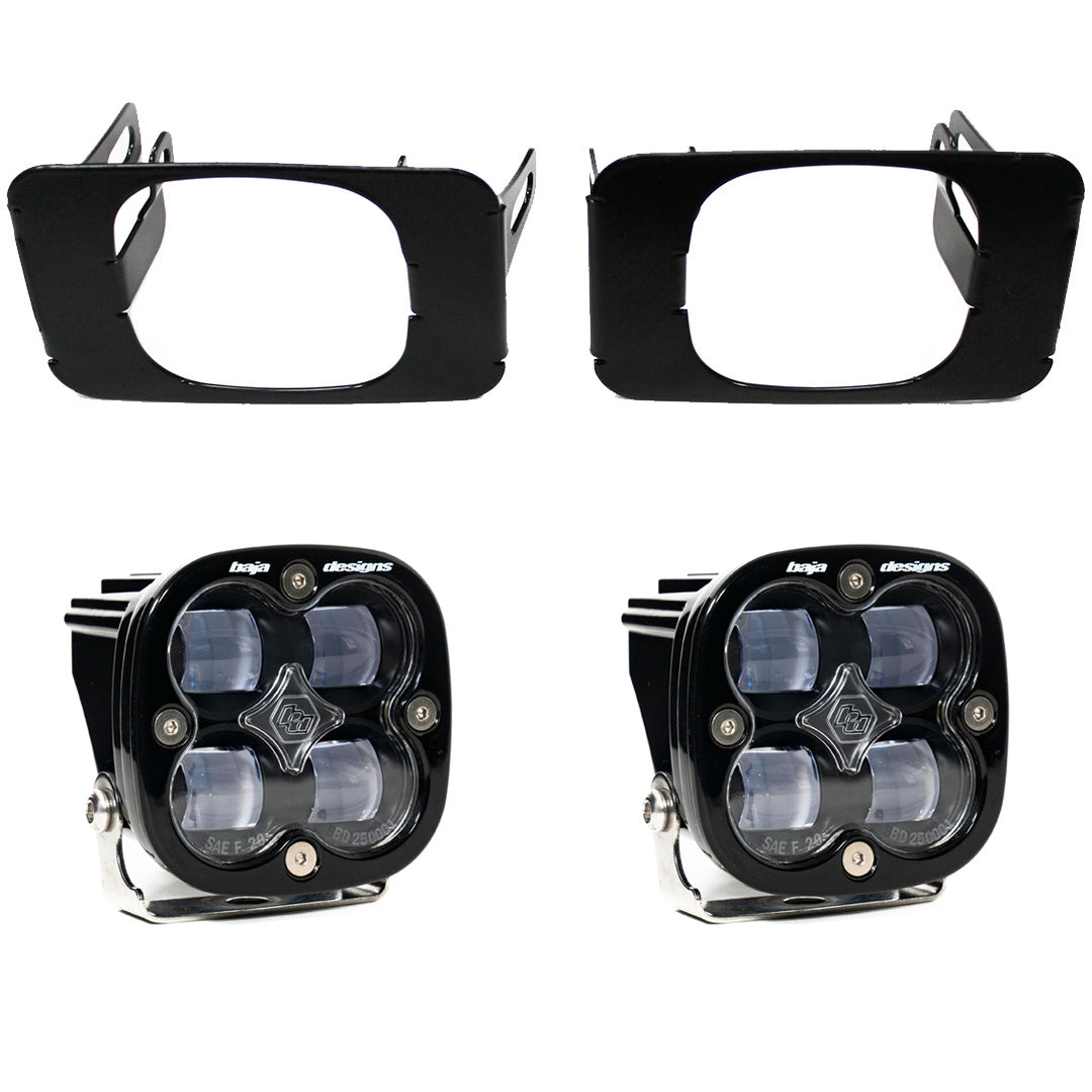 Ford Squadron SAE Fog Pocket Light Kit - Ford Super Duty