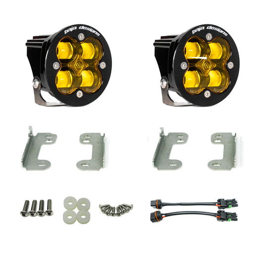 Jeep JK Squadron-R SAE Fog Pocket Light Kit w/ Standard OE Bumper