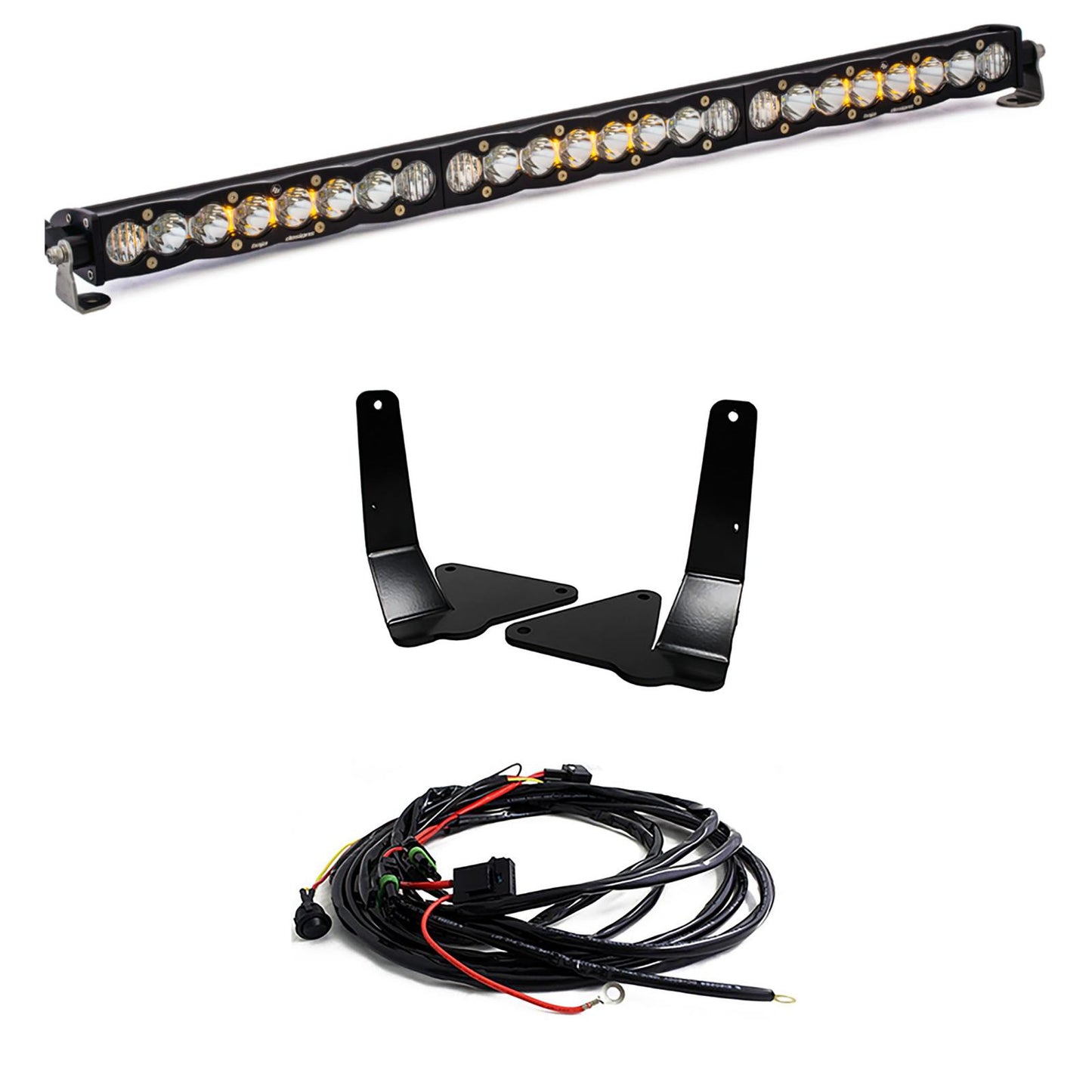 Chevy/GMC S8 30 Inch Grille Lower Light Bar Kit