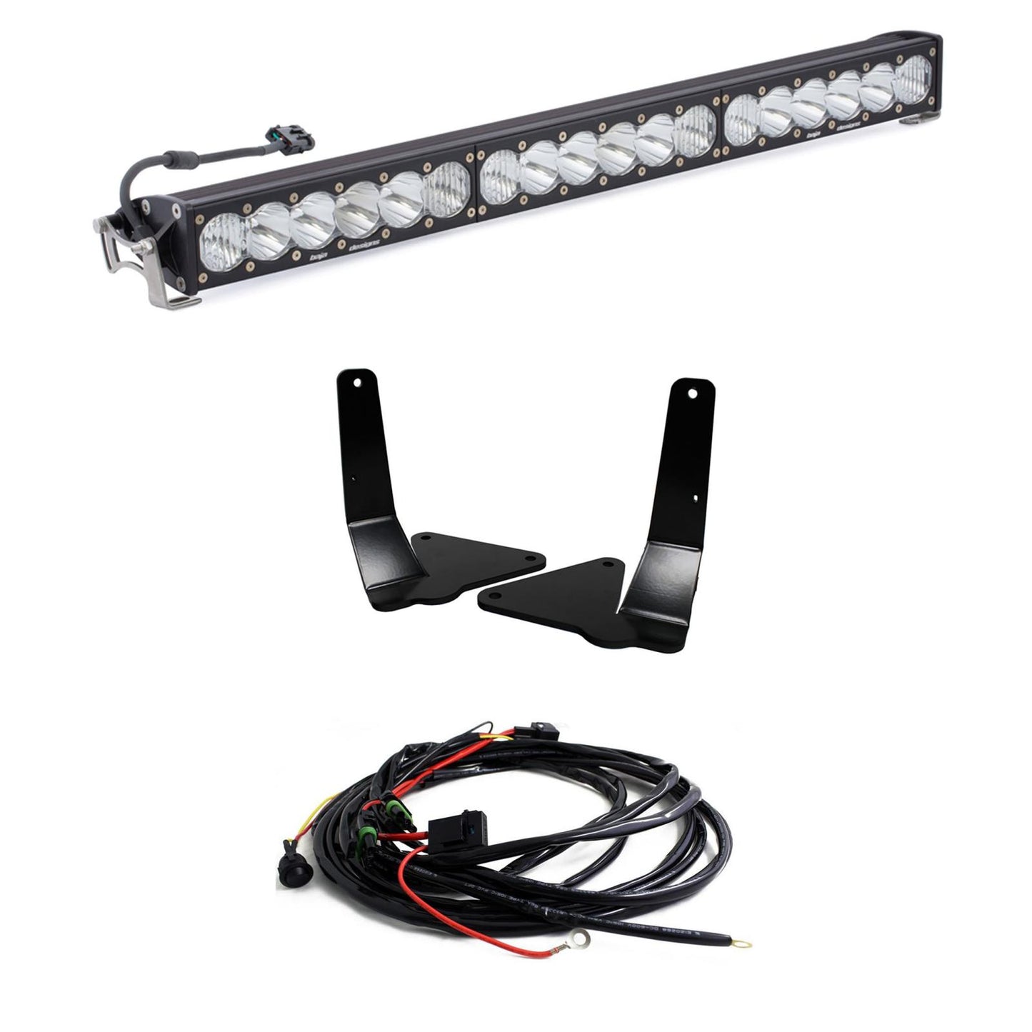 Chevy/GMC OnX6+ 30 Inch Grille Lower Light Bar Kit