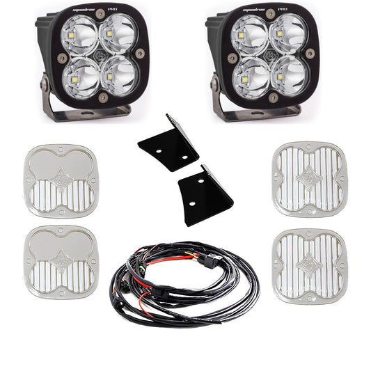 Jeep JK Squadron Pro Spot A-Pillar Light Kit
