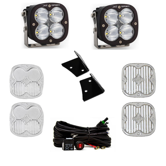 Jeep JK XL Sport A-Pillar Light Kit