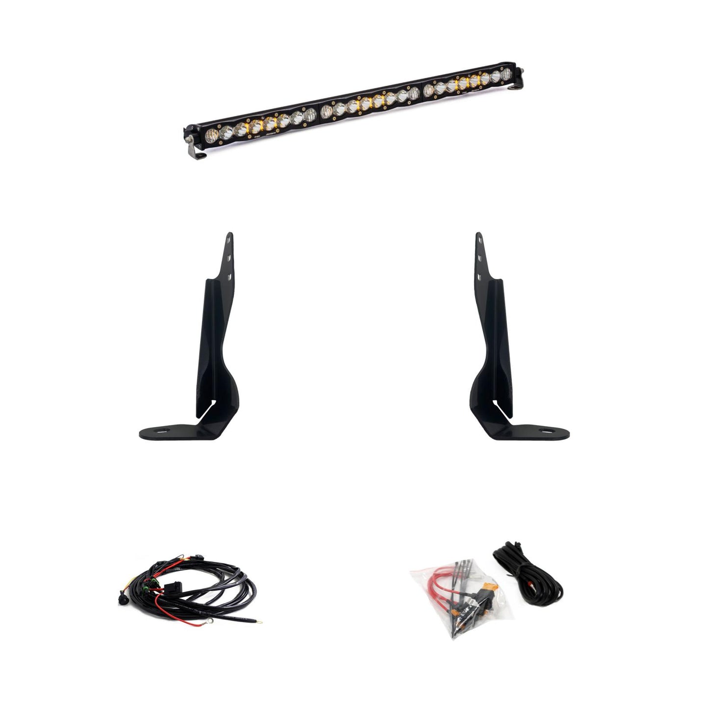 GMC Sierra S8 30-Inch Behind the Grille Light Bar Kit