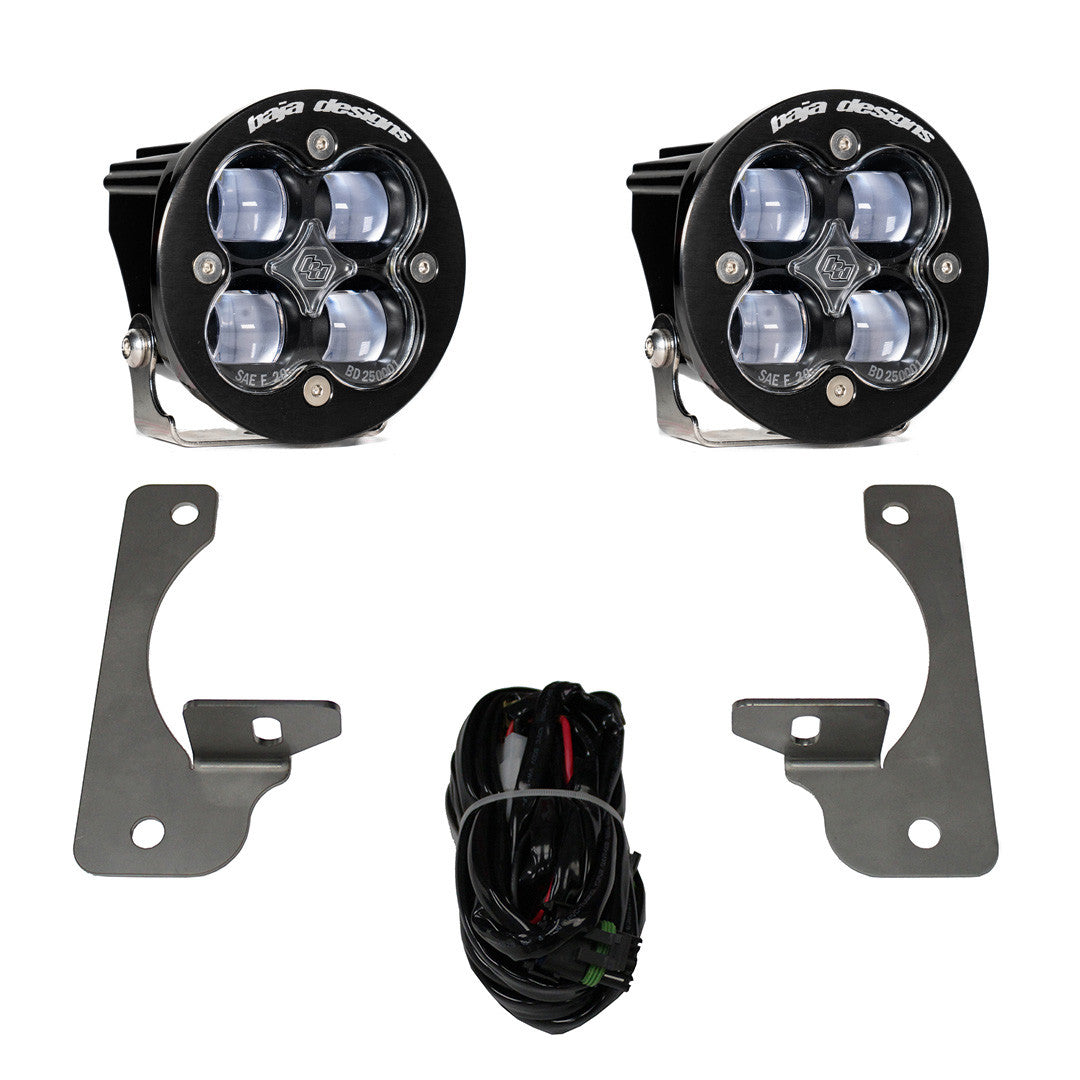 Jeep JK Squadron-R SAE Fog Pocket Light Kit - Jeep 2007-09 Wrangler JK