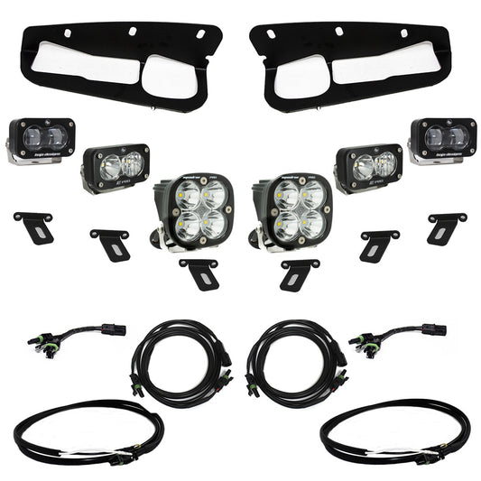 Ford Bronco S2 SAE “Pro” Fog Pocket Light Kit - Ford 2021-On Bronco; Steel Bumper