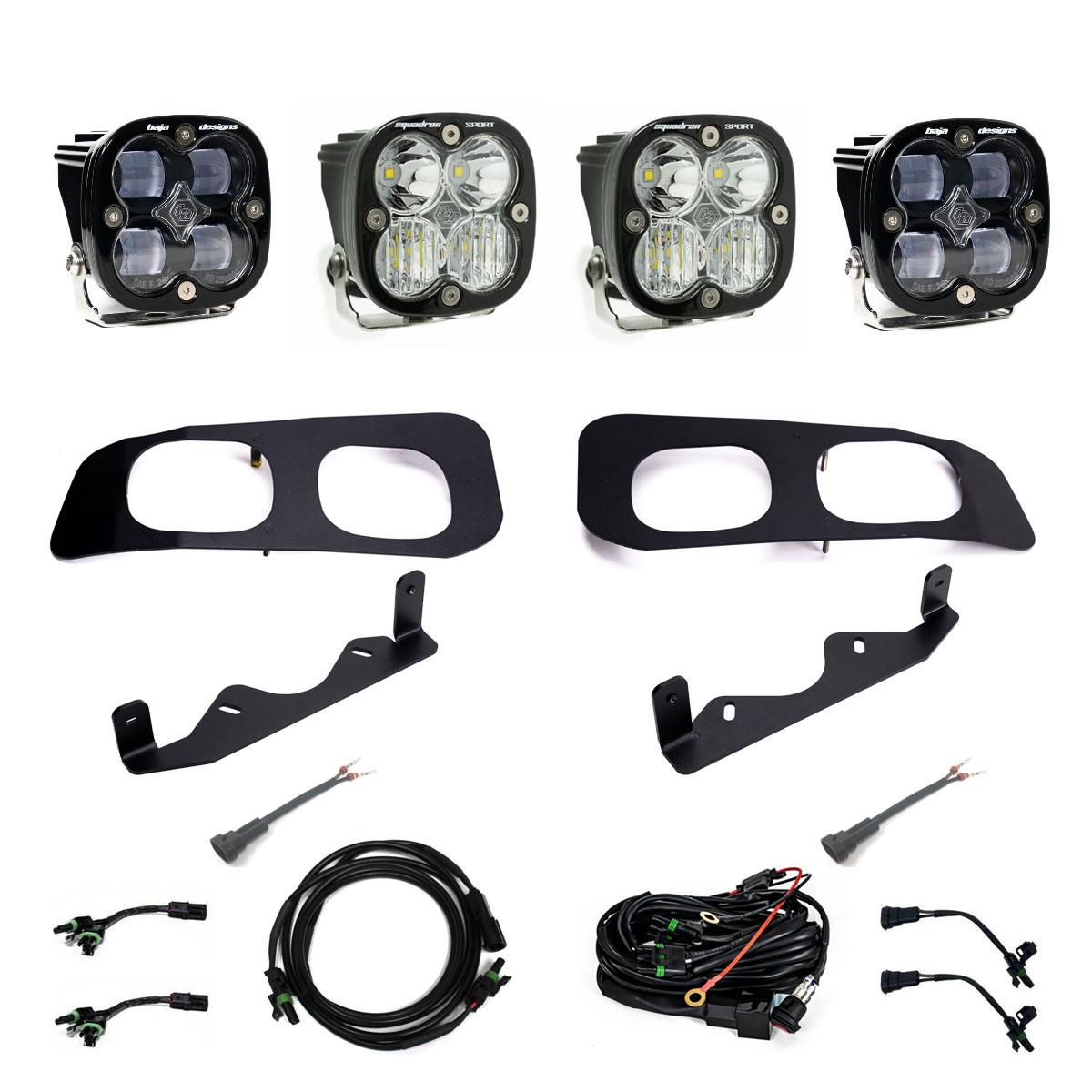 Ford Squadron SAE/Squadron Sport Dual Fog Pocket Light Kit