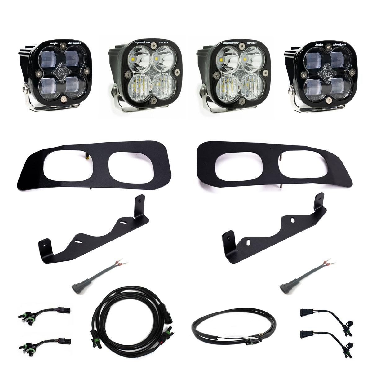 Ford Squadron SAE/Squadron Sport Dual Fog Pocket Light Kit