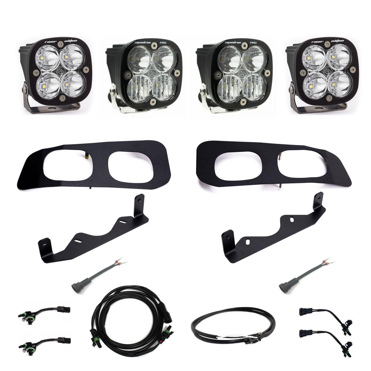 Ford Squadron Racer/Squadron Pro Unlimited Dual Fog Pocket Light Kit