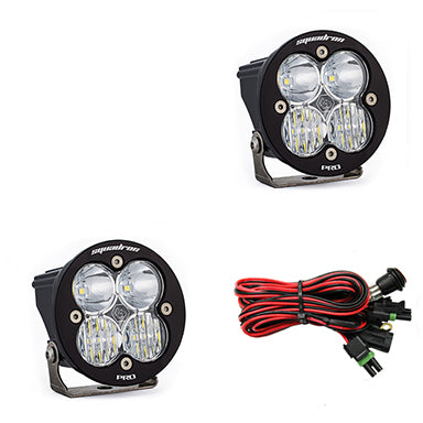 Squadron-R Pro Black LED Auxiliary Light Pod Pair - Universal