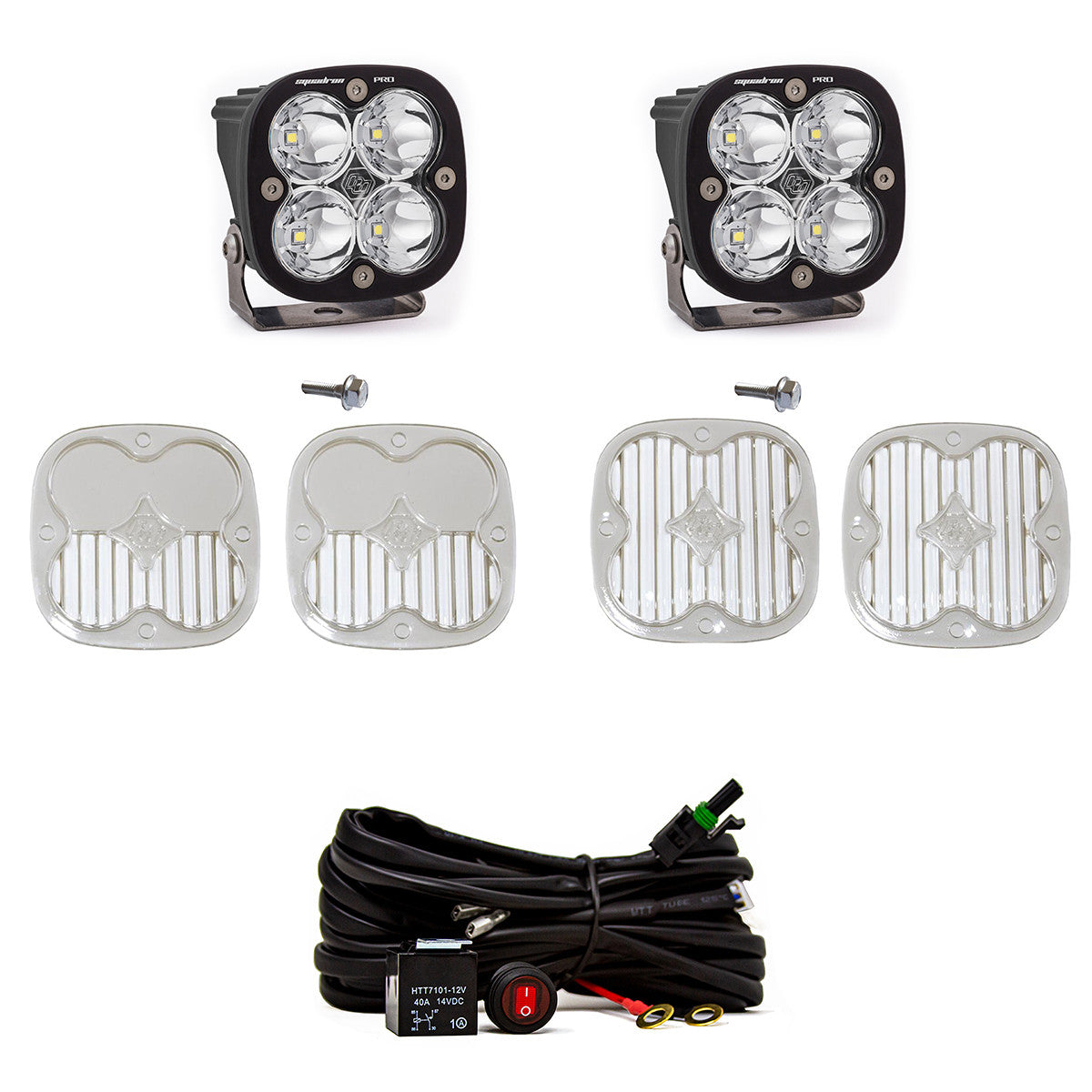 Ford Bronco Squadron Pro A-Pillar Spot Light Kit