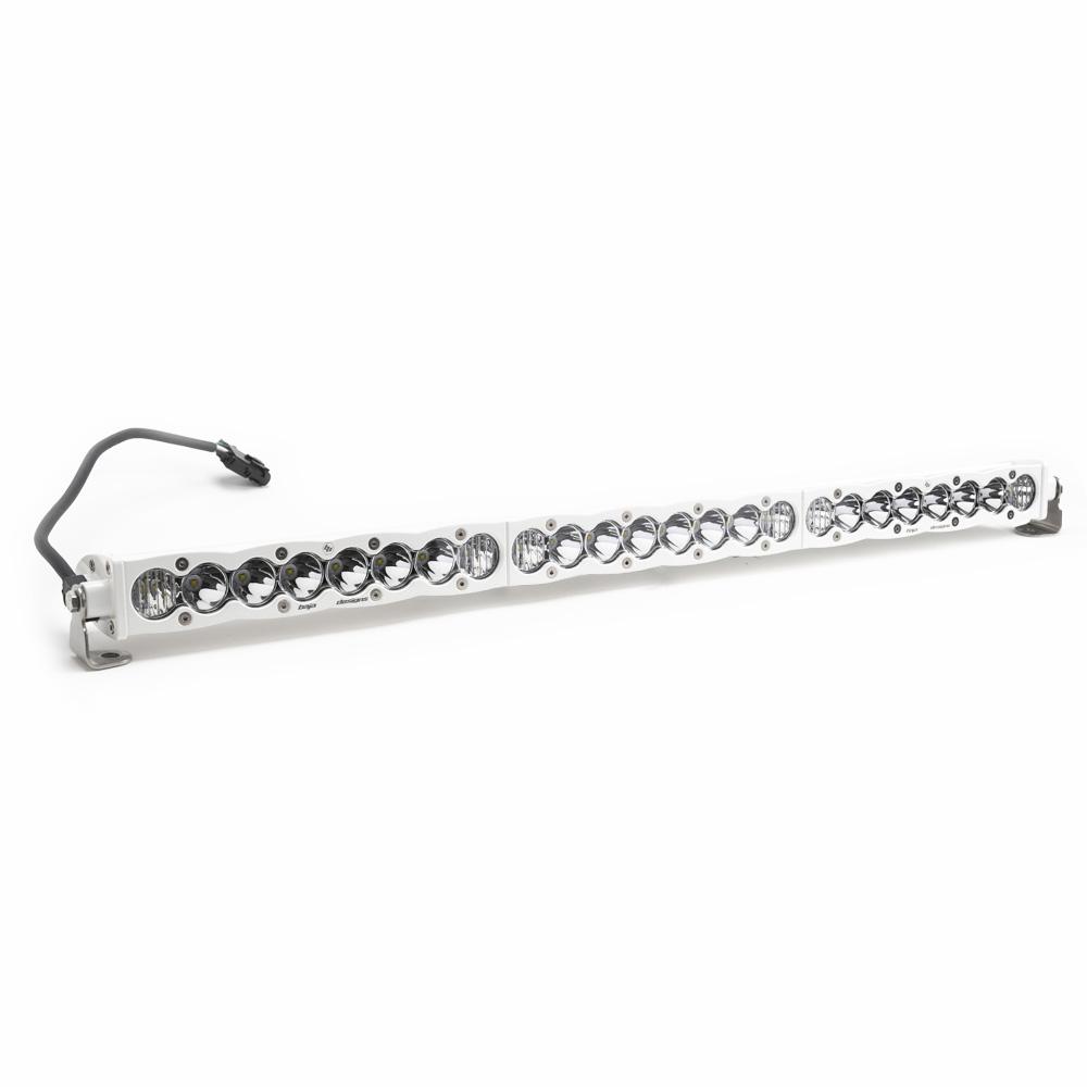 S8 White Straight LED Light Bar (Driving/Combo)